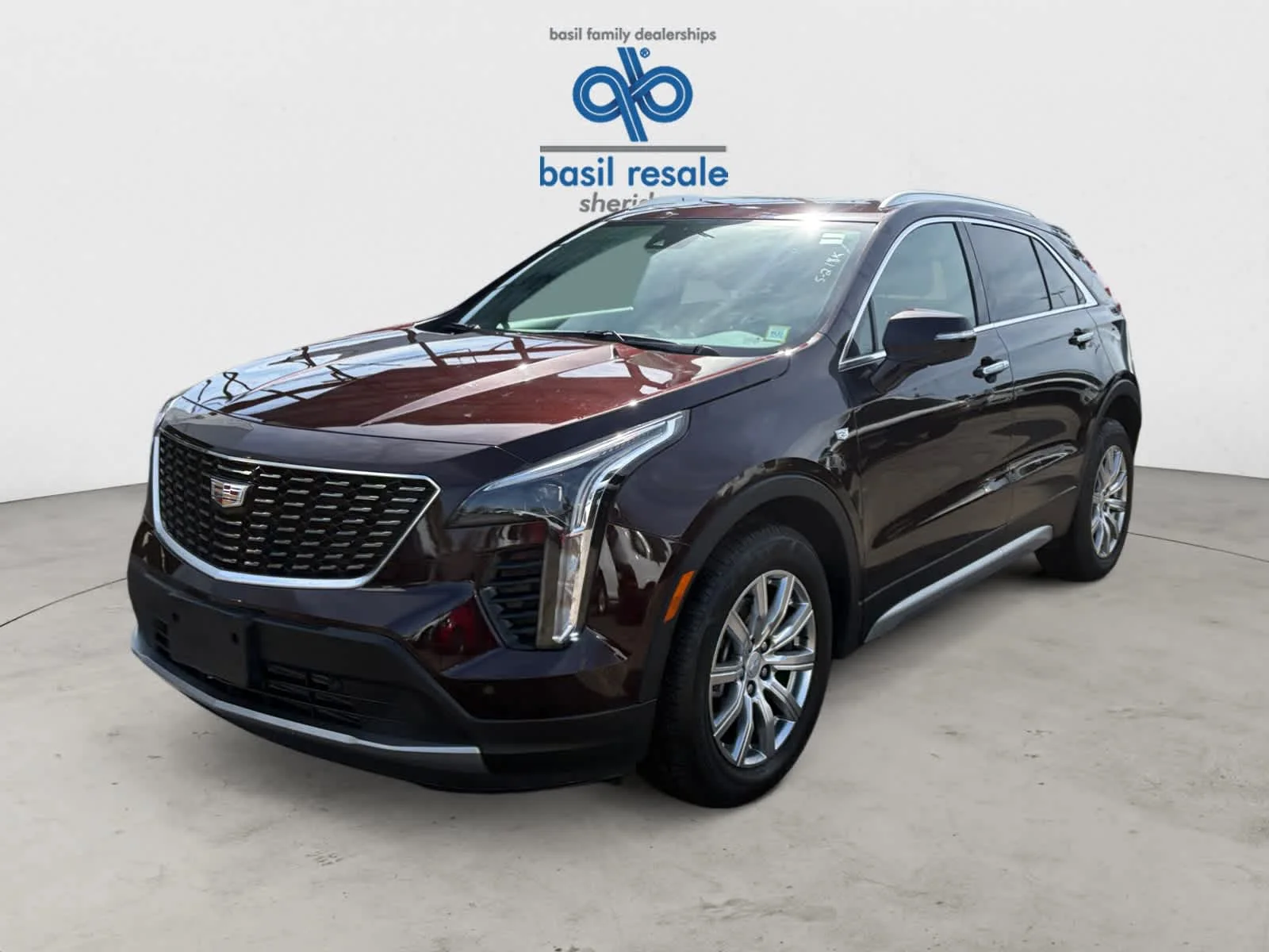 Used 2021 Garnet Metallic Cadillac FWD Premium Luxury image 2