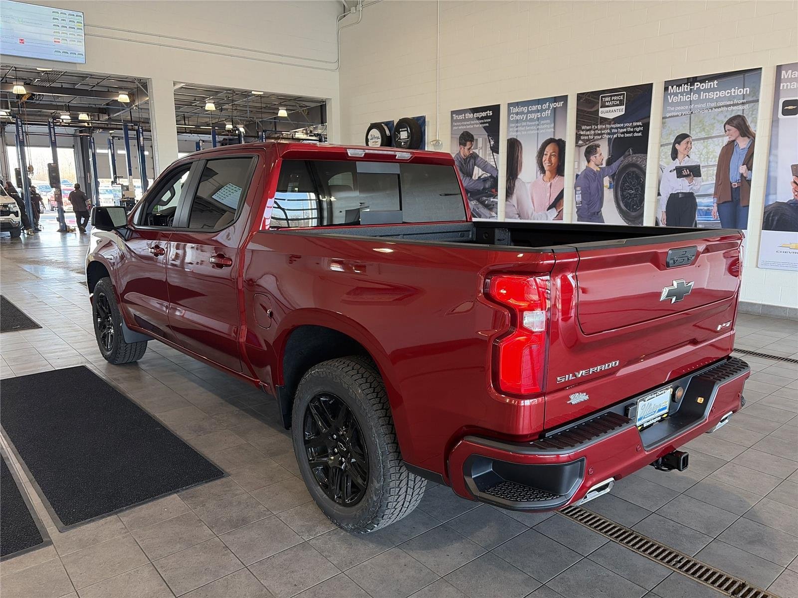 New 2026 Radiant Red Tintcoat Chevrolet RST image 11