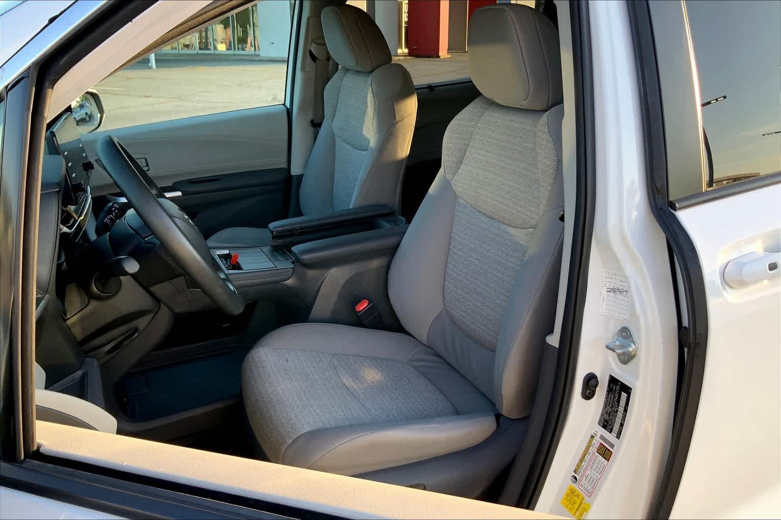 Used 2021 Super White Toyota LE image 8