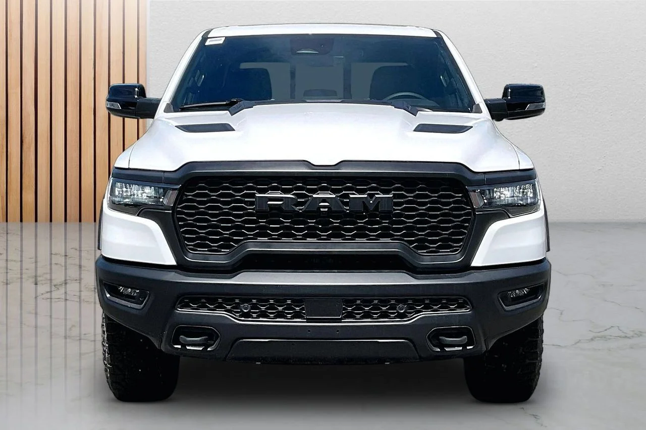 New 2026 Bright White Clear-Coat Exterior Paint RAM Rebel image 3