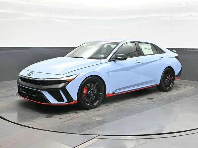 New 2026 Blue Hyundai Base image 1