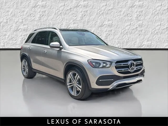 Used 2022 Mojave Silver Metallic Mercedes-Benz GLE 450 image 1