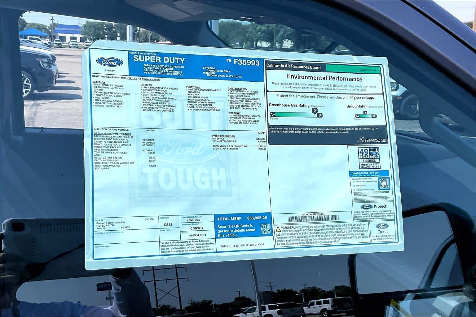 New 2026 Carbonized Gray Metallic Ford F-350® XL image 20