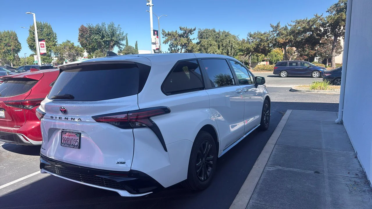 Certified Used 2025 White Toyota XSE image 2