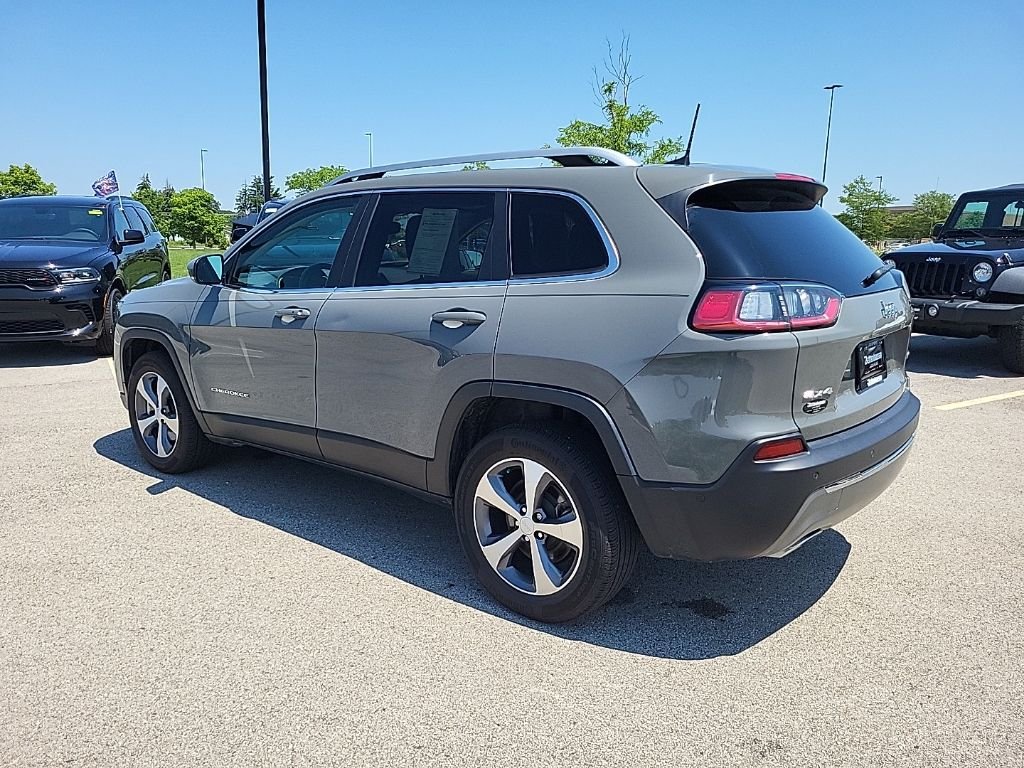 Certified Used 2021 Gray Jeep Limited image 3