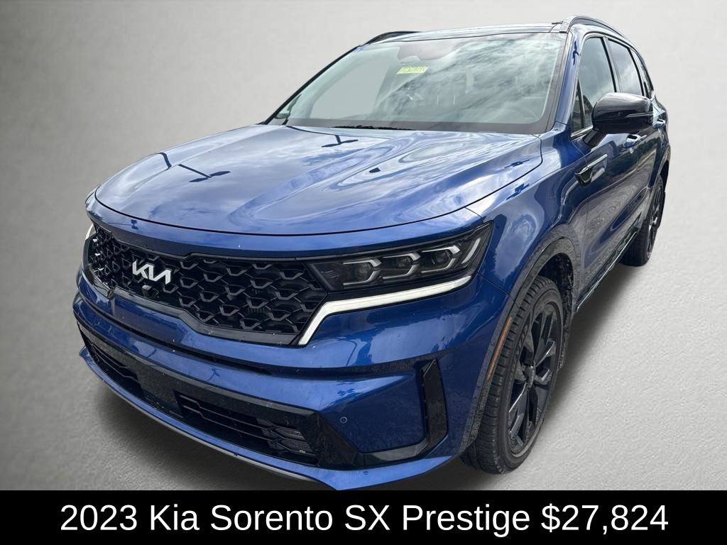 Used 2023 Sapphire Blue Kia SX-Prestige image 7