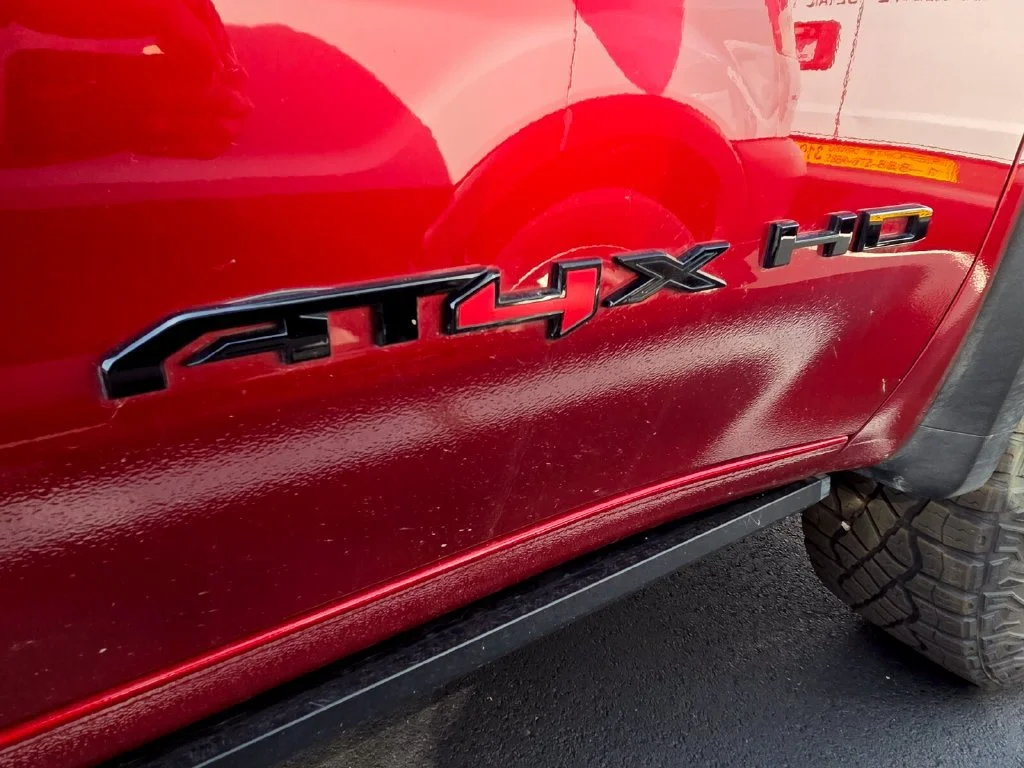 Used 2026 Volcanic Red Tintcoat GMC AT4X image 5