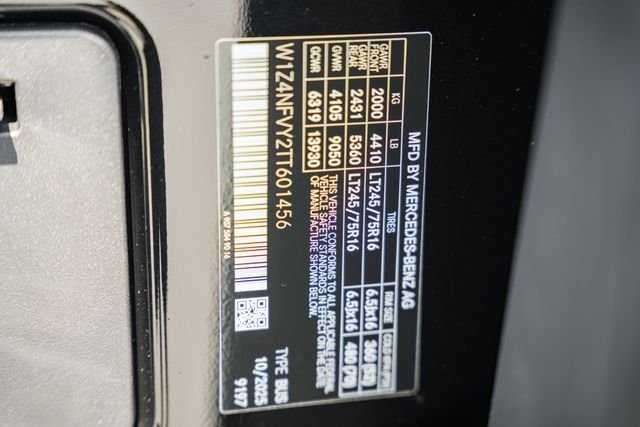 New 2026 Obsidian Black Metallic Mercedes-Benz Passenger 144 WB image 41
