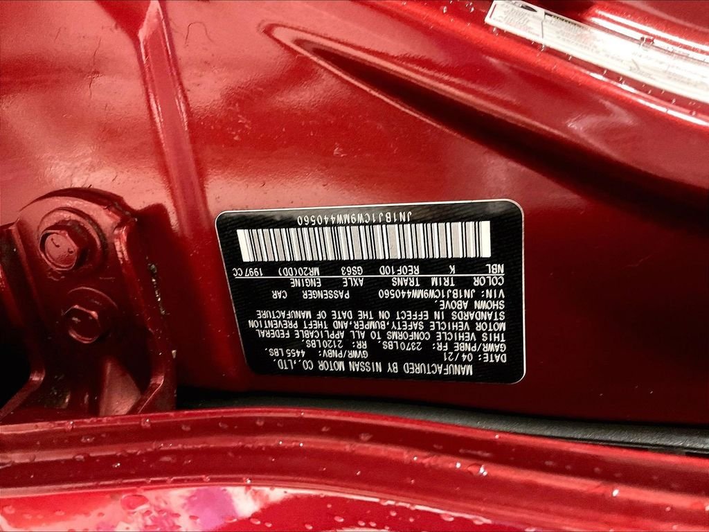 Used 2021 Red Nissan SL image 35