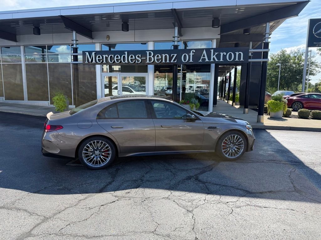 New 2027 Sonoran Brown Metallic Mercedes-Benz AMG® E 53 E 4MATIC+ Sedan image 1