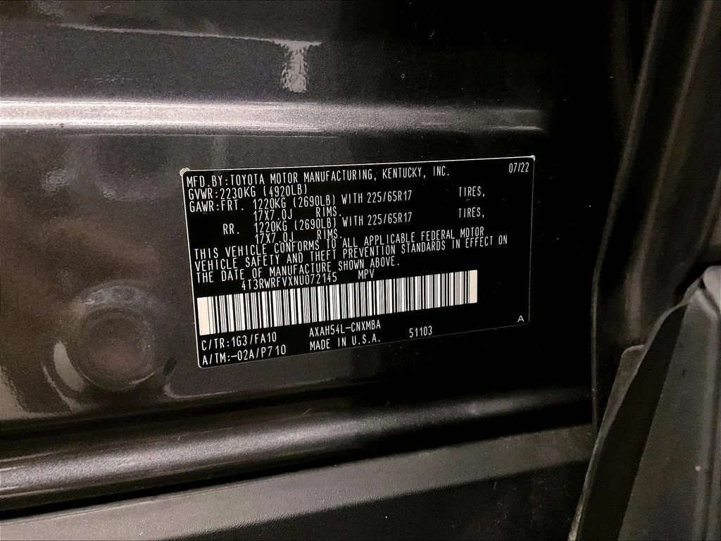 Used 2022 Gray Toyota XLE image 41