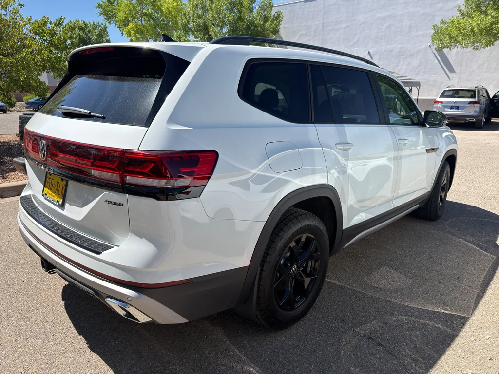 Certified Used 2025 Pure White Volkswagen Peak Edition 4Motion image 6