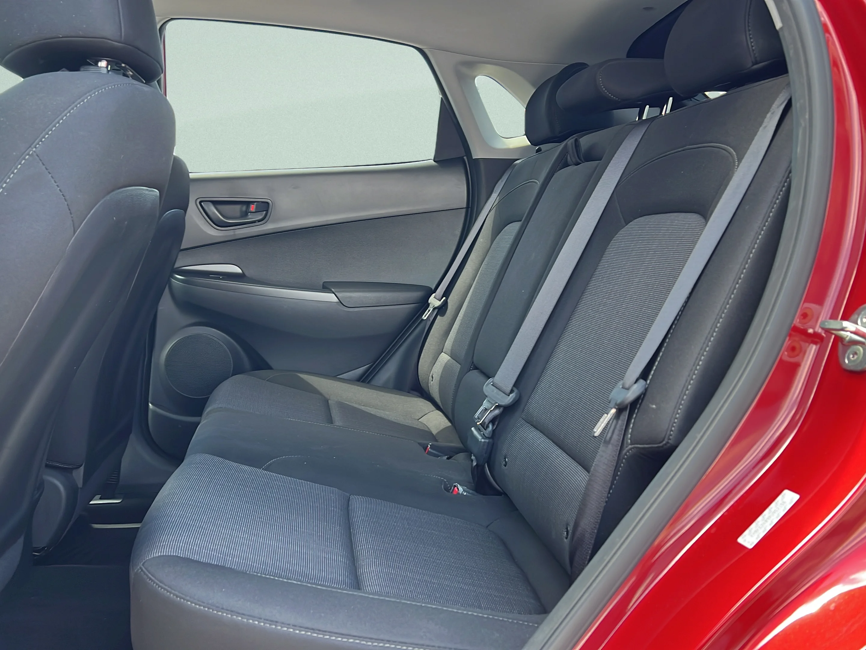 Used 2023 Pulse Red w/Black Roof Hyundai SEL image 13