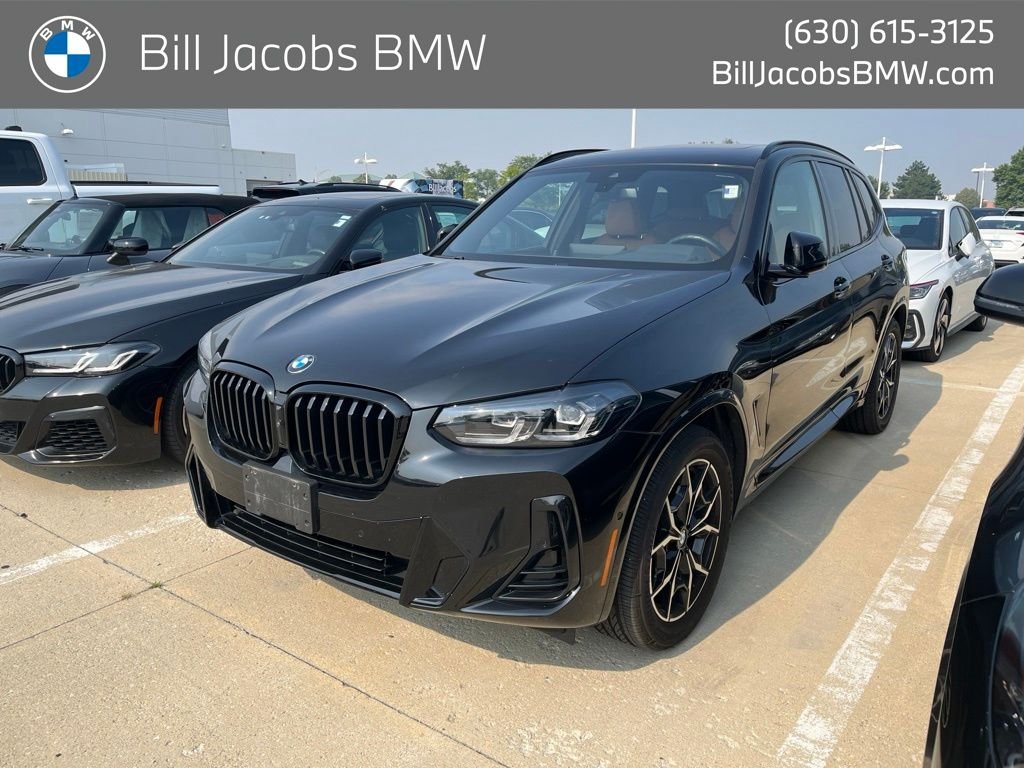 Certified Used 2023 Black Sapphire Metallic BMW xDrive30i image 1