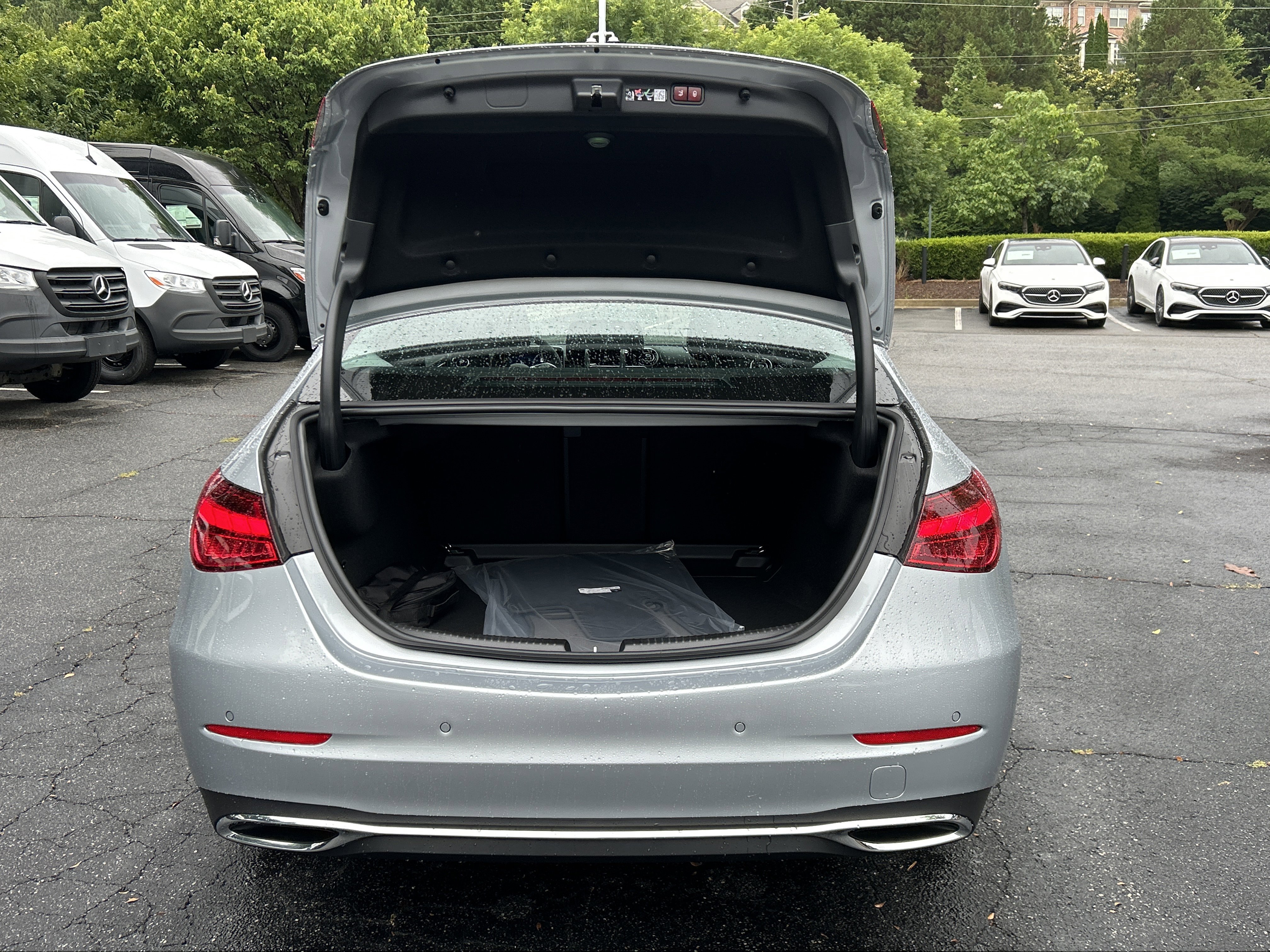 New 2026 Cirrus Silver Metallic Mercedes-Benz C 300 4MATIC® Sedan image 8