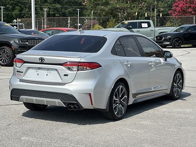 Certified Used 2022 Silver Toyota SE image 9