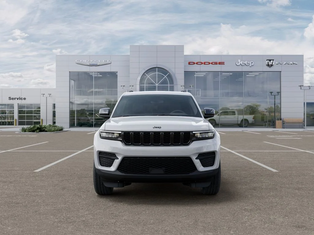 New 2025 Bright White Clear-Coat Exterior Paint Jeep Laredo image 6