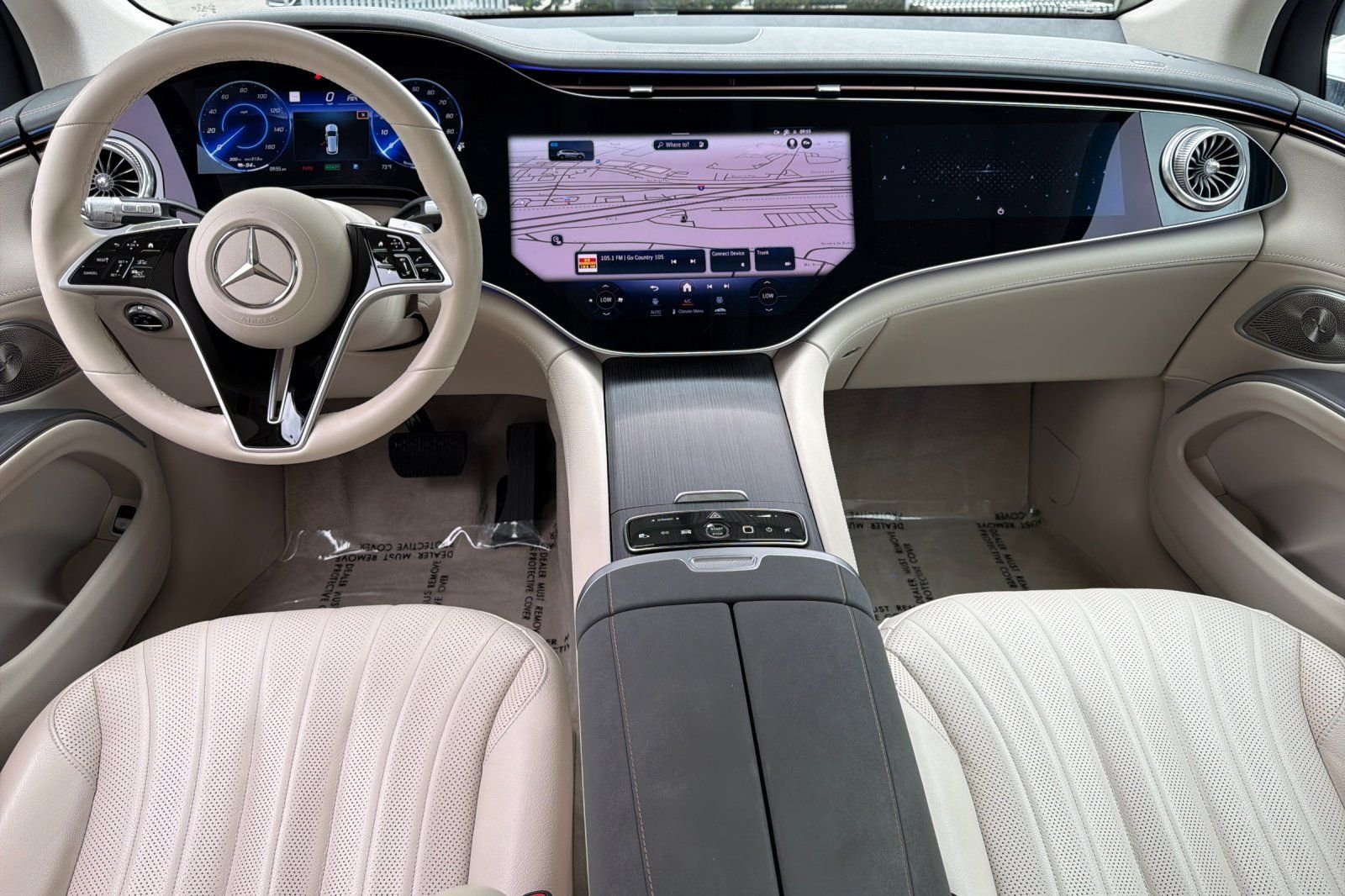 Certified 2024 Mercedes-Benz EQS SUV Base with VIN 4JGDM2DB9RA033532 for sale in Laguna Niguel, CA