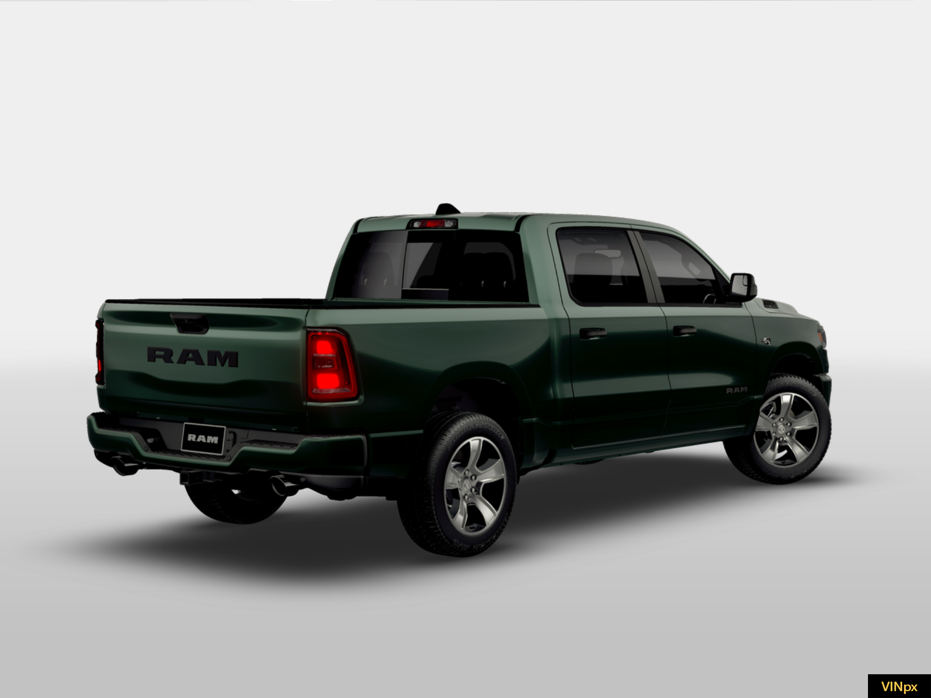 New 2026 Serrano-Green Metallic Exterior Paint RAM  image 7