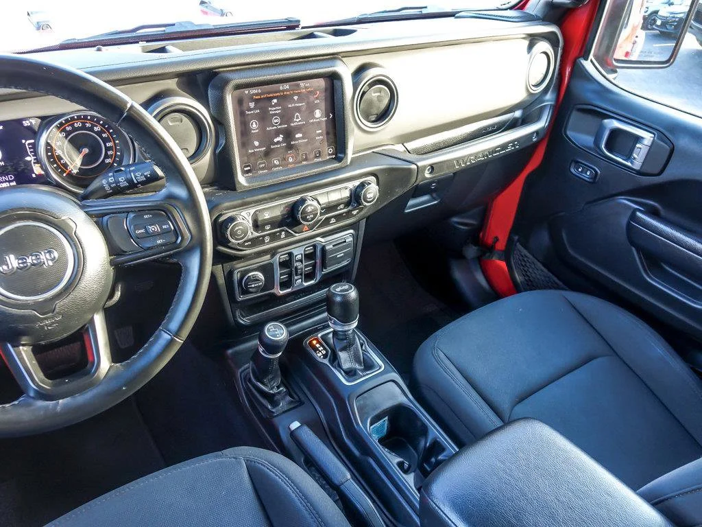 Used 2022 Firecracker Red Clearcoat Jeep Unlimited Sport S image 13