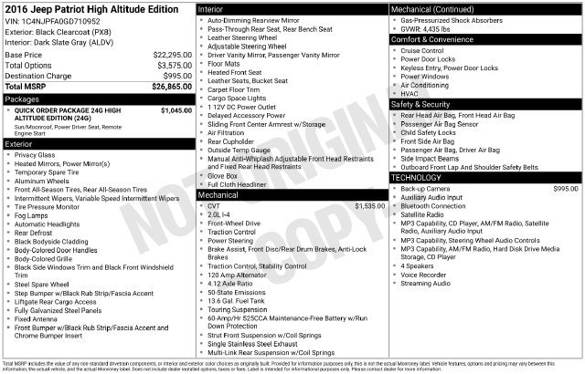 Used 2016 Black Jeep Latitude image 40