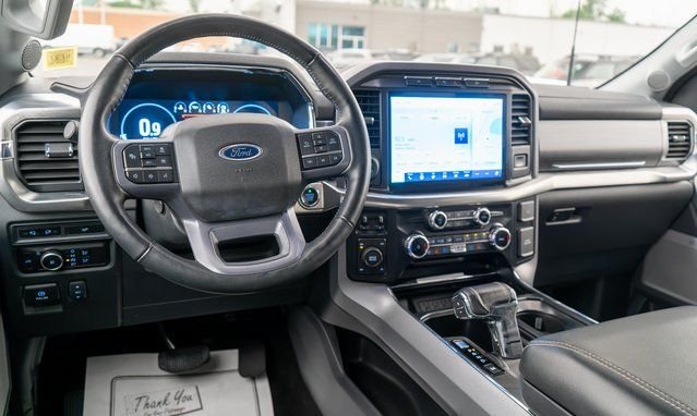 Used 2023 Agate Black Metallic Ford Lariat image 11
