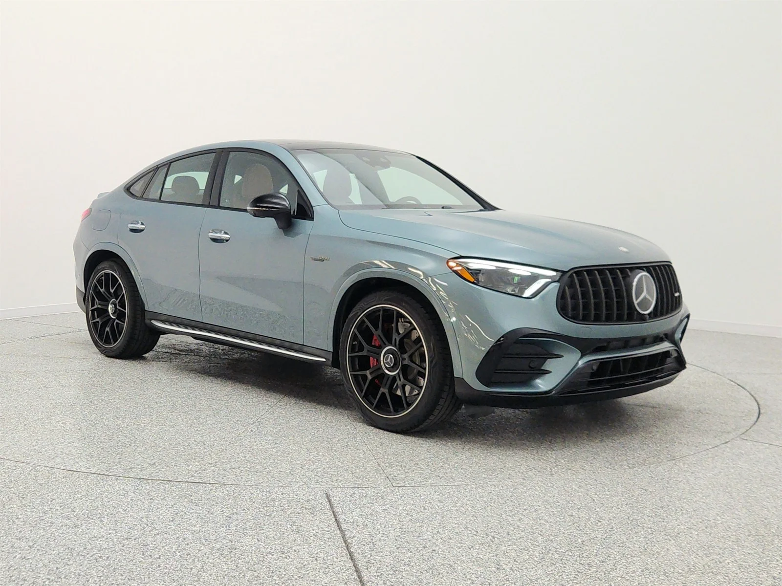 Used 2025 Verde Silver Metallic Mercedes-Benz AMG® GLC 63 S E Performance 4MATIC Coupe image 3