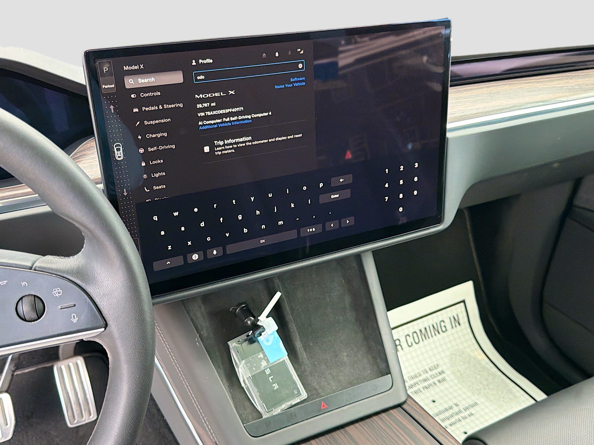 Used 2023 Midnight Silver Metallic Tesla Standard Range image 27