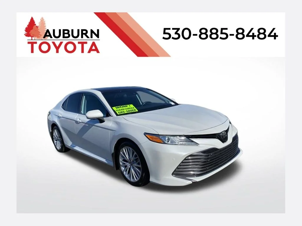 Certified Used 2019 Wind Chill Pearl Toyota XLE image 1