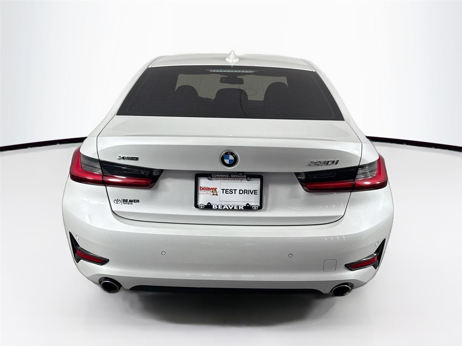 Used 2019 Mineral White Metallic BMW 330i xDrive image 12