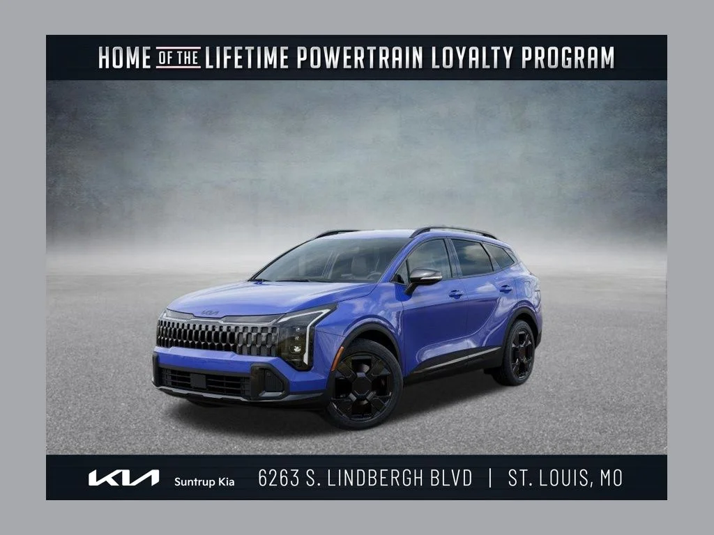 New 2026 Nebular Blue Kia X-Line image 1