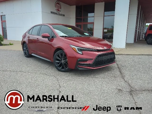 Used 2024 Red Toyota SE image 1