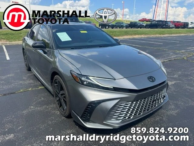 Certified Used 2025 Black Toyota XSE image 1
