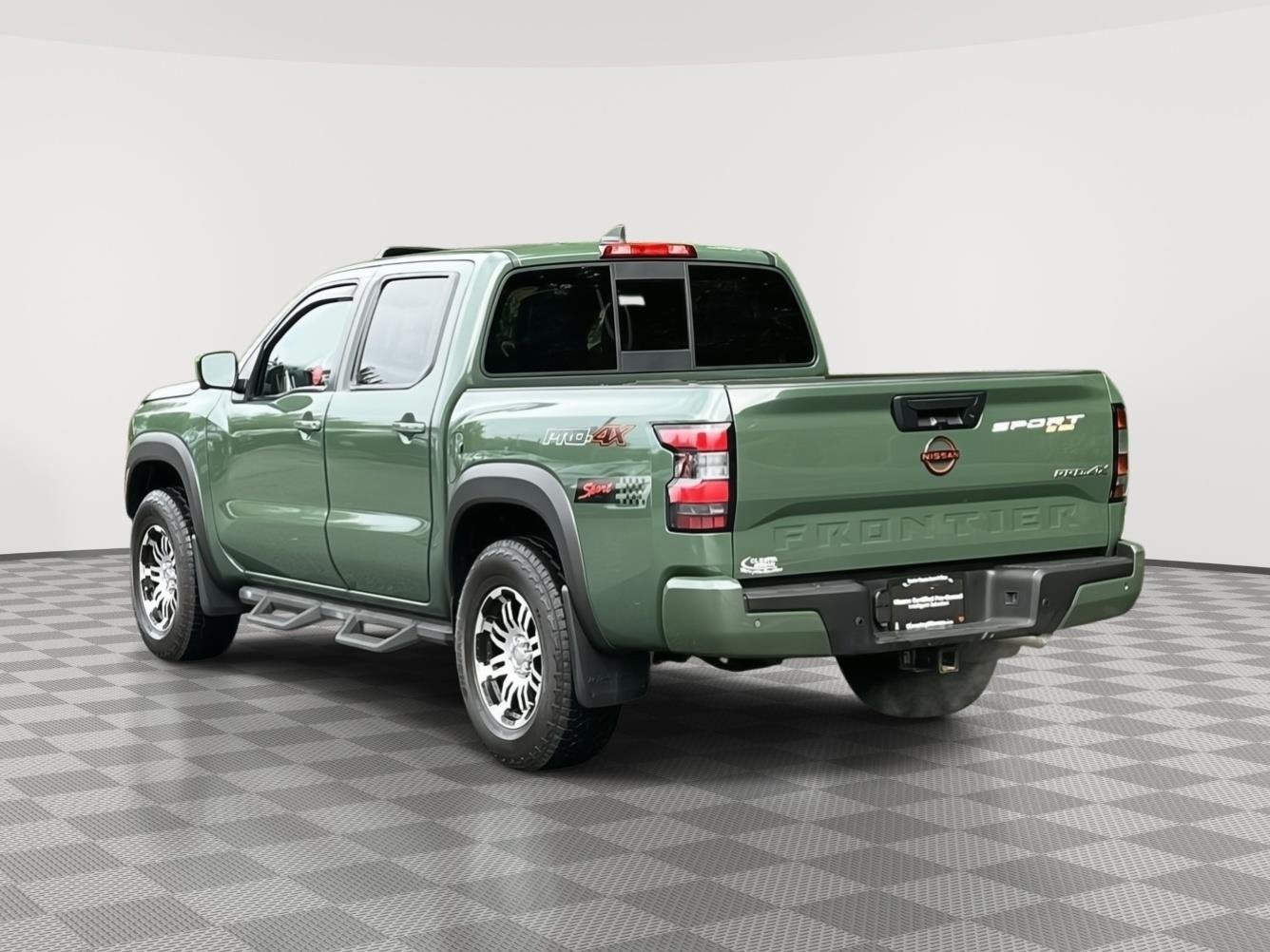Used 2022 Tactical Green Metallic Nissan PRO-4X image 7