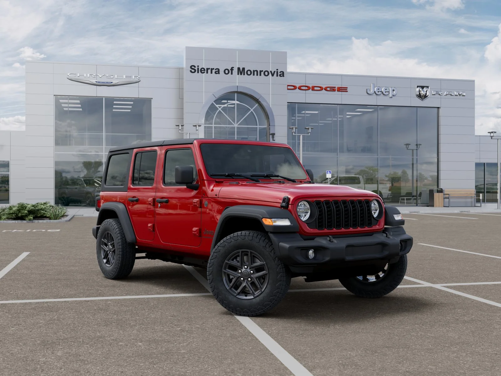 New 2026 Firecracker Red Clear-Coat Exterior Paint Jeep  image 31