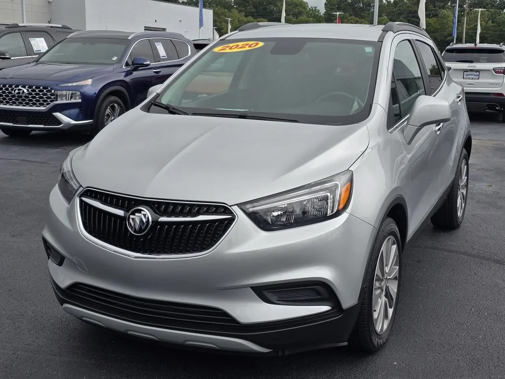 Certified Used 2020 Includes (MDP) Anthracite lower exterior accent color, Paint code W598F. Buick Preferred image 3