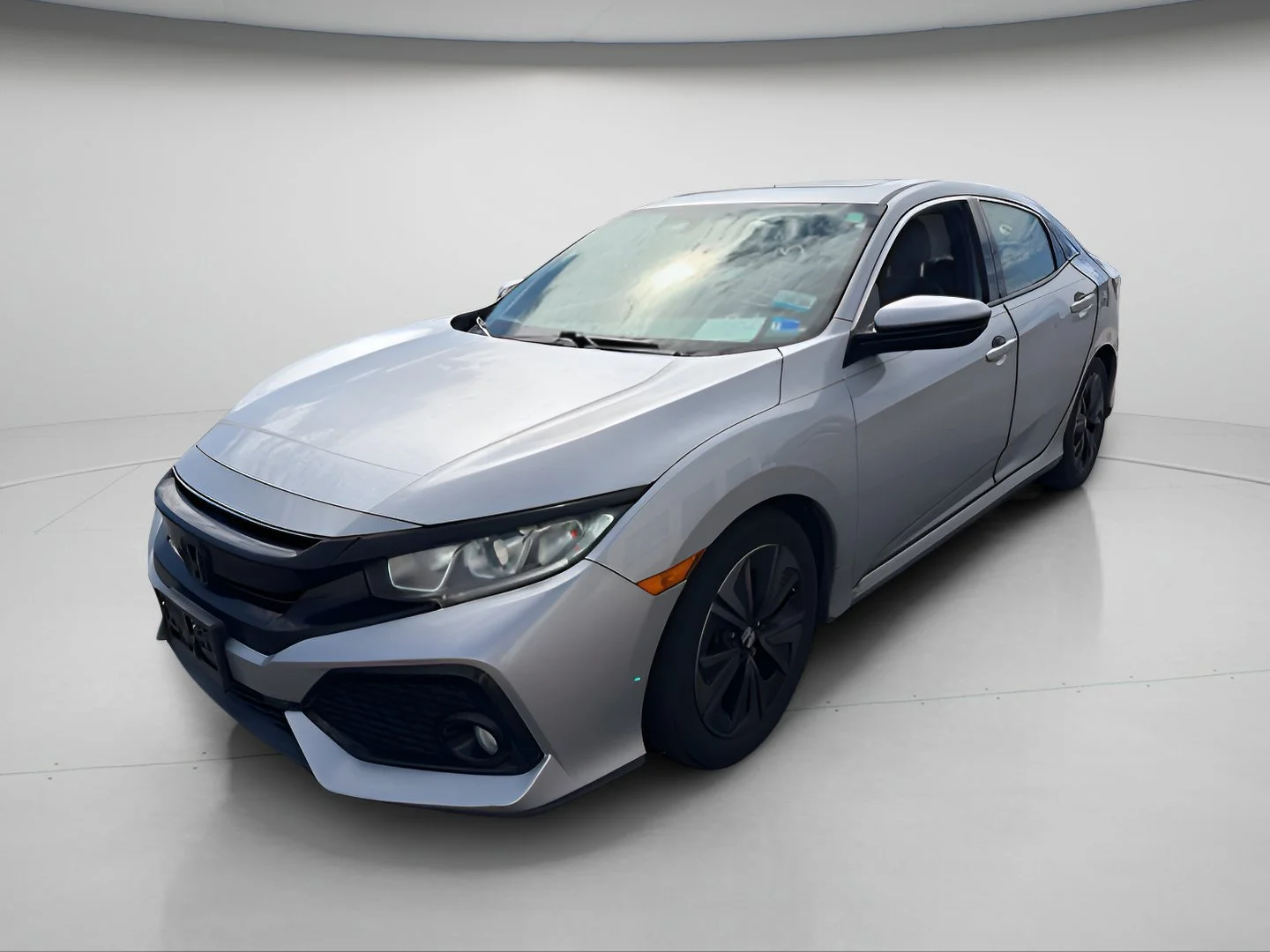 Certified Used 2017 Lunar Silver Metallic Honda EX-L Navi image 2