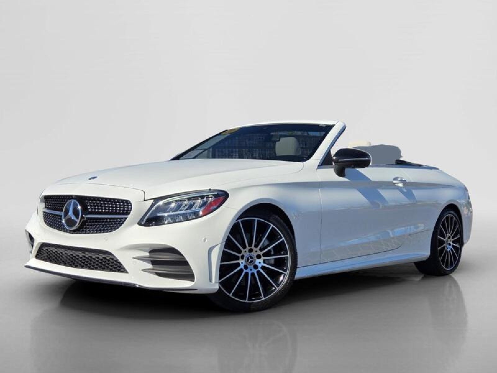 Certified Used 2021 Polar White Mercedes-Benz C 300 image 1