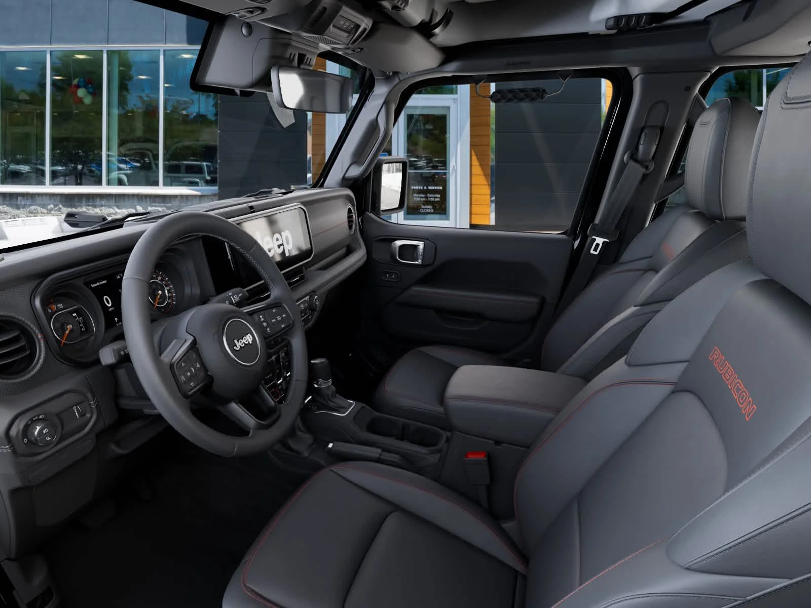 New 2026 Black Clearcoat Jeep Rubicon X image 22