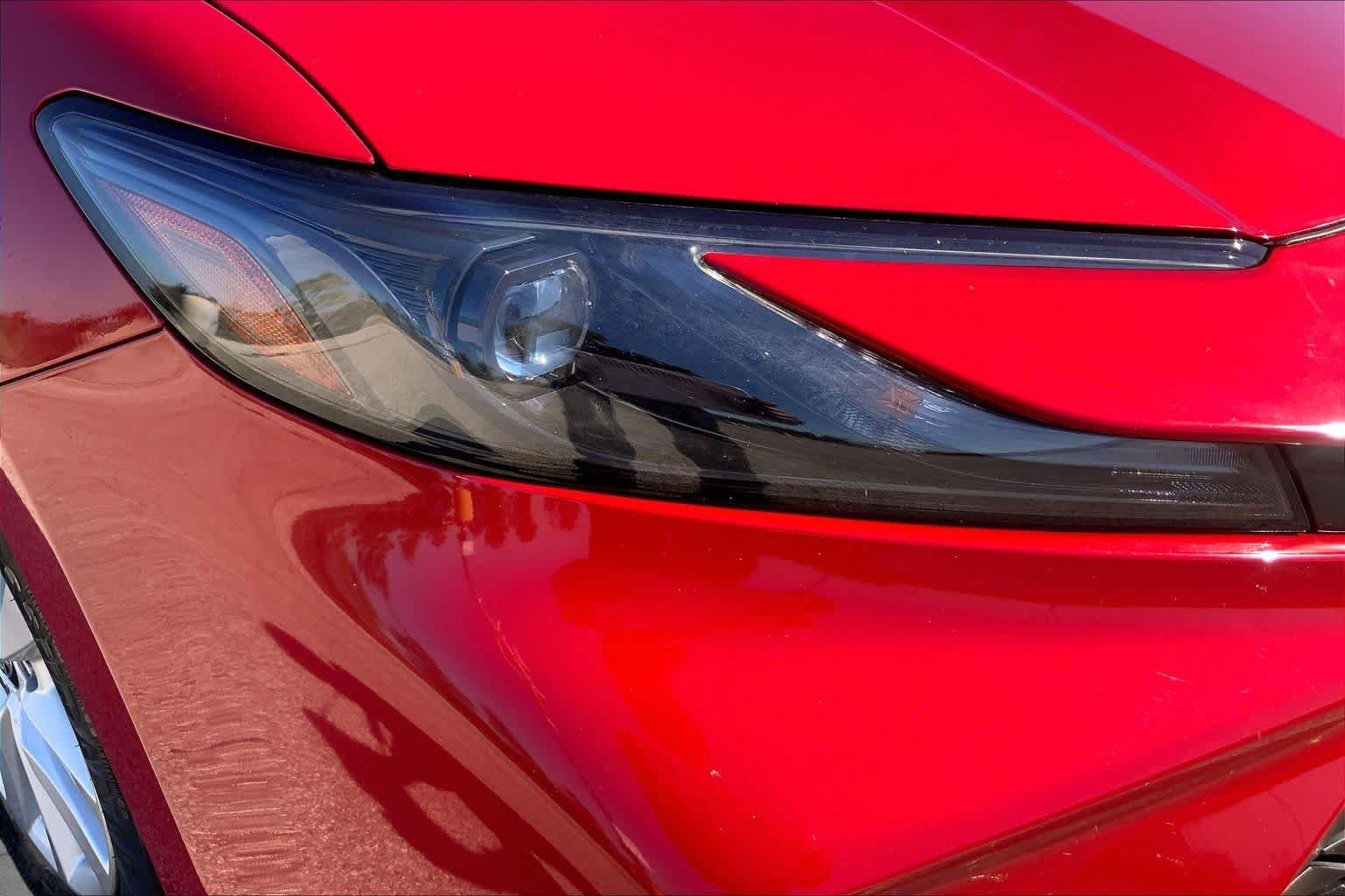 Used 2025 Supersonic Red Toyota LE image 27