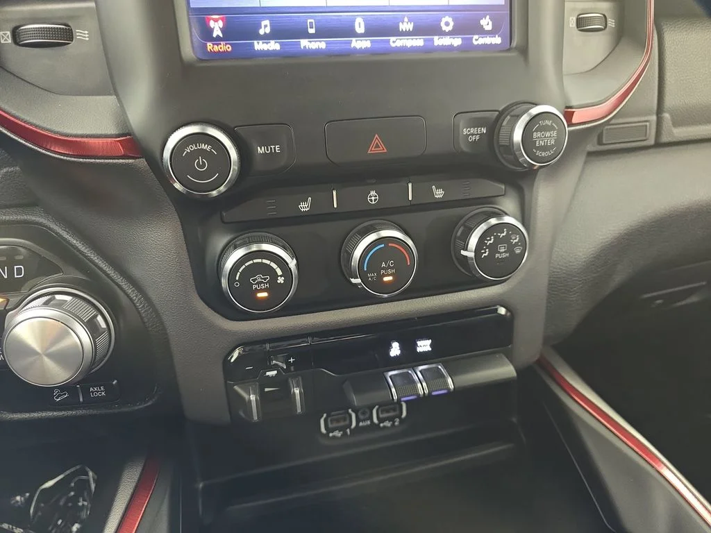 Used 2020 Diamond Black Crystal Pearlcoat Ram Rebel image 25