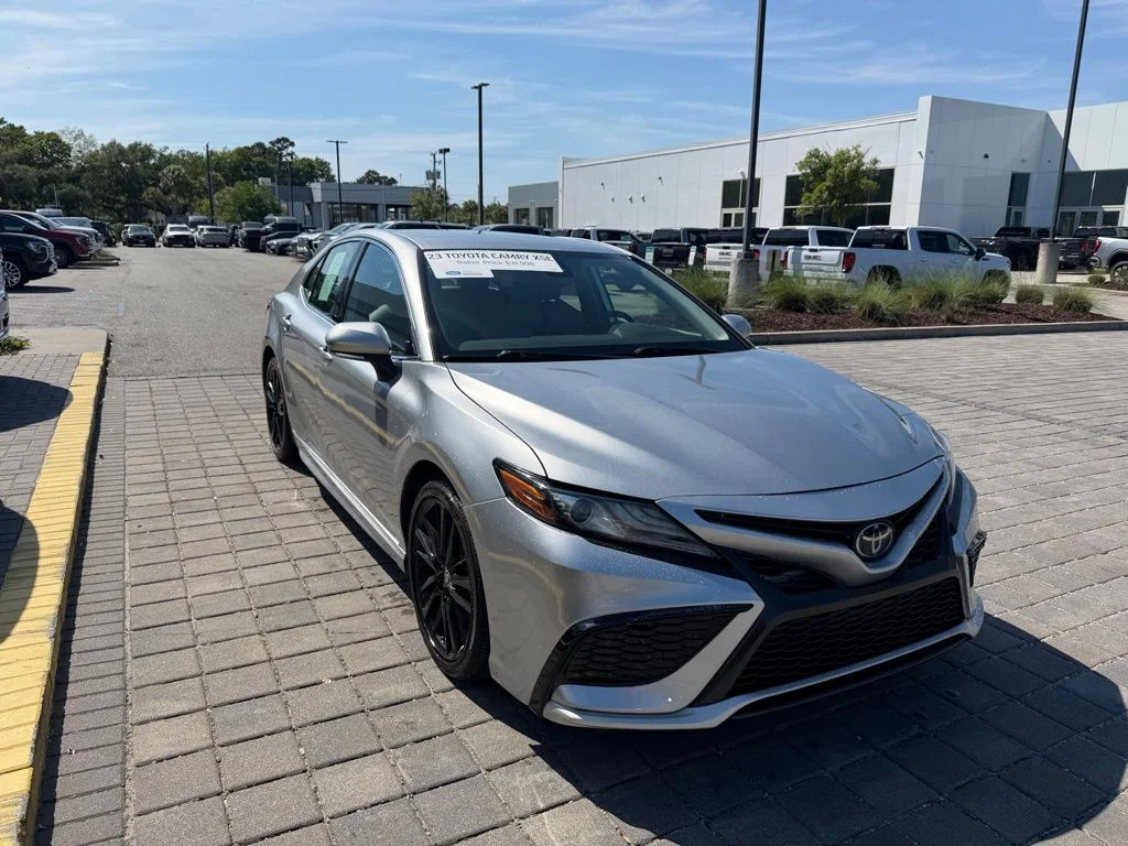 Used 2023 Silver Toyota XSE image 4