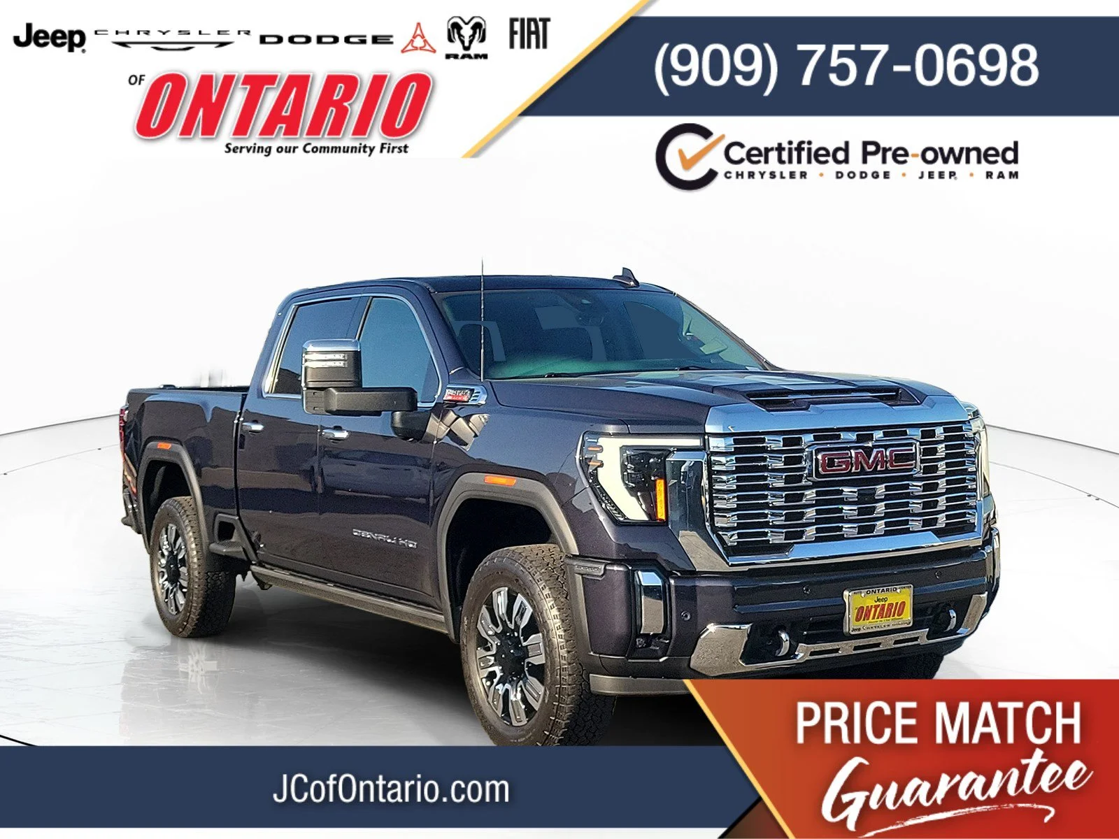 Certified Used 2025 Silver GMC Denali image 1