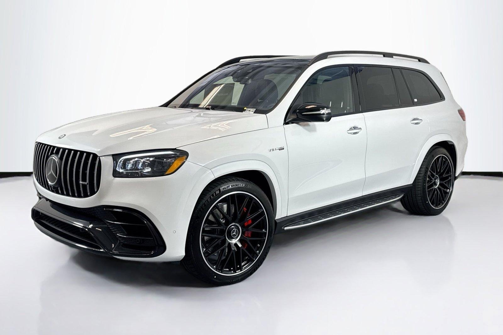 New 2026 Manufaktur Moonlight White Metallic Mercedes-Benz AMG® GLS 63 image 1