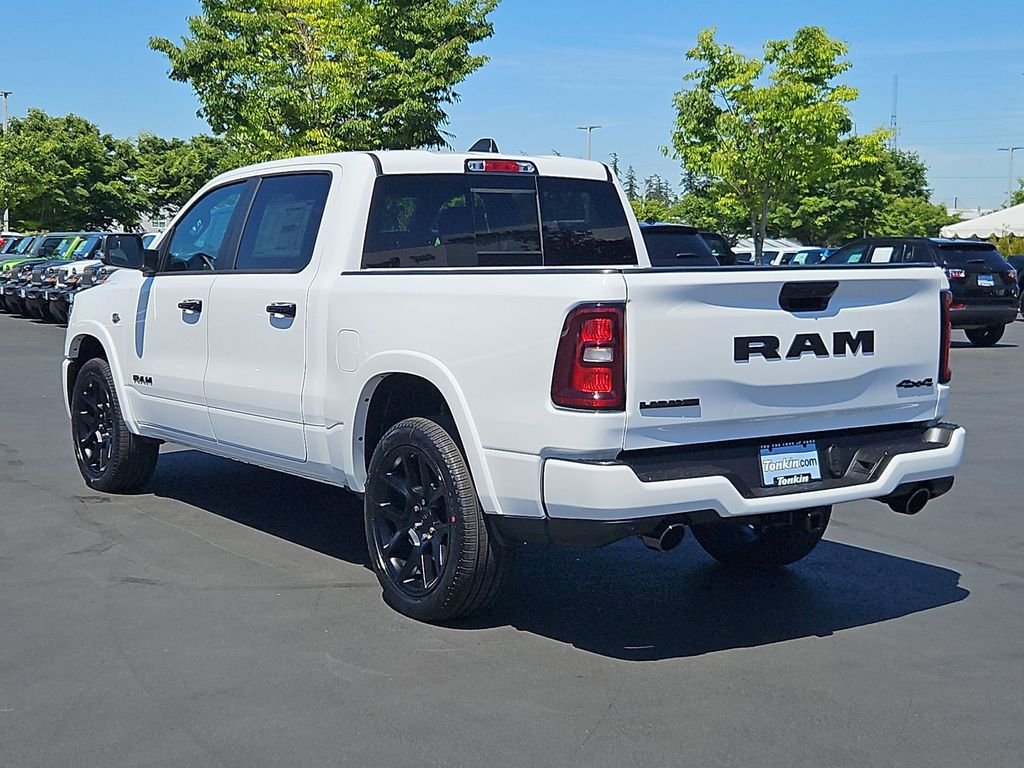 New 2026 Bright White Clear-Coat Exterior Paint RAM Laramie image 4