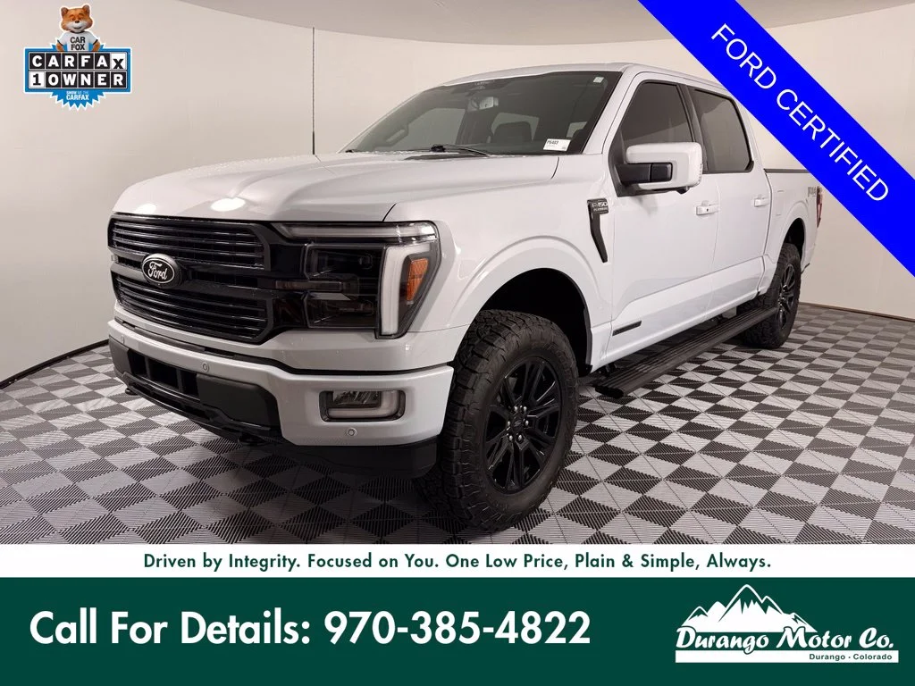 Used 2025 White Ford Platinum image 1
