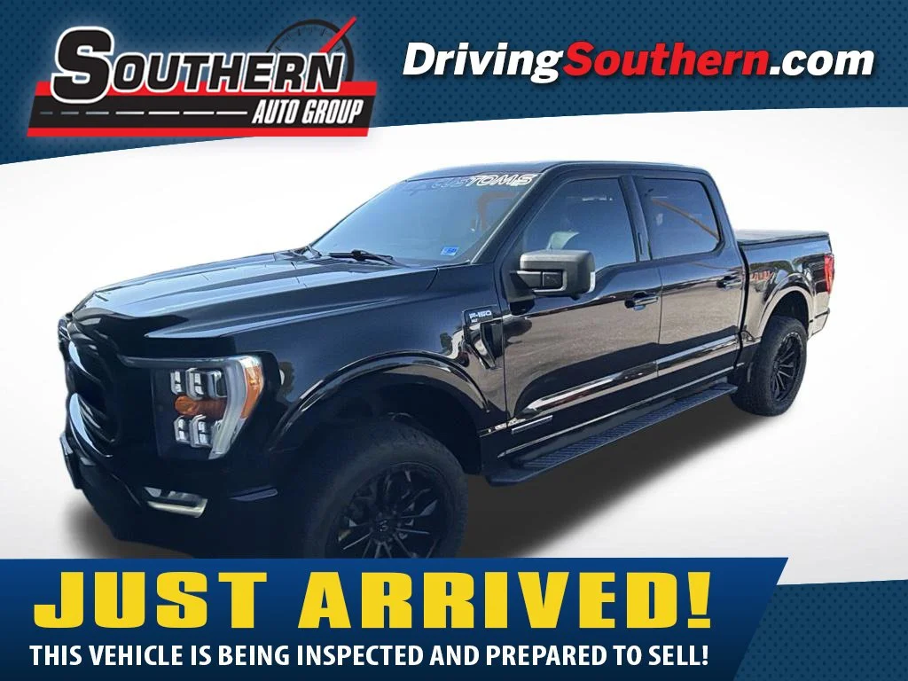 Used 2023 Black Ford XLT image 1