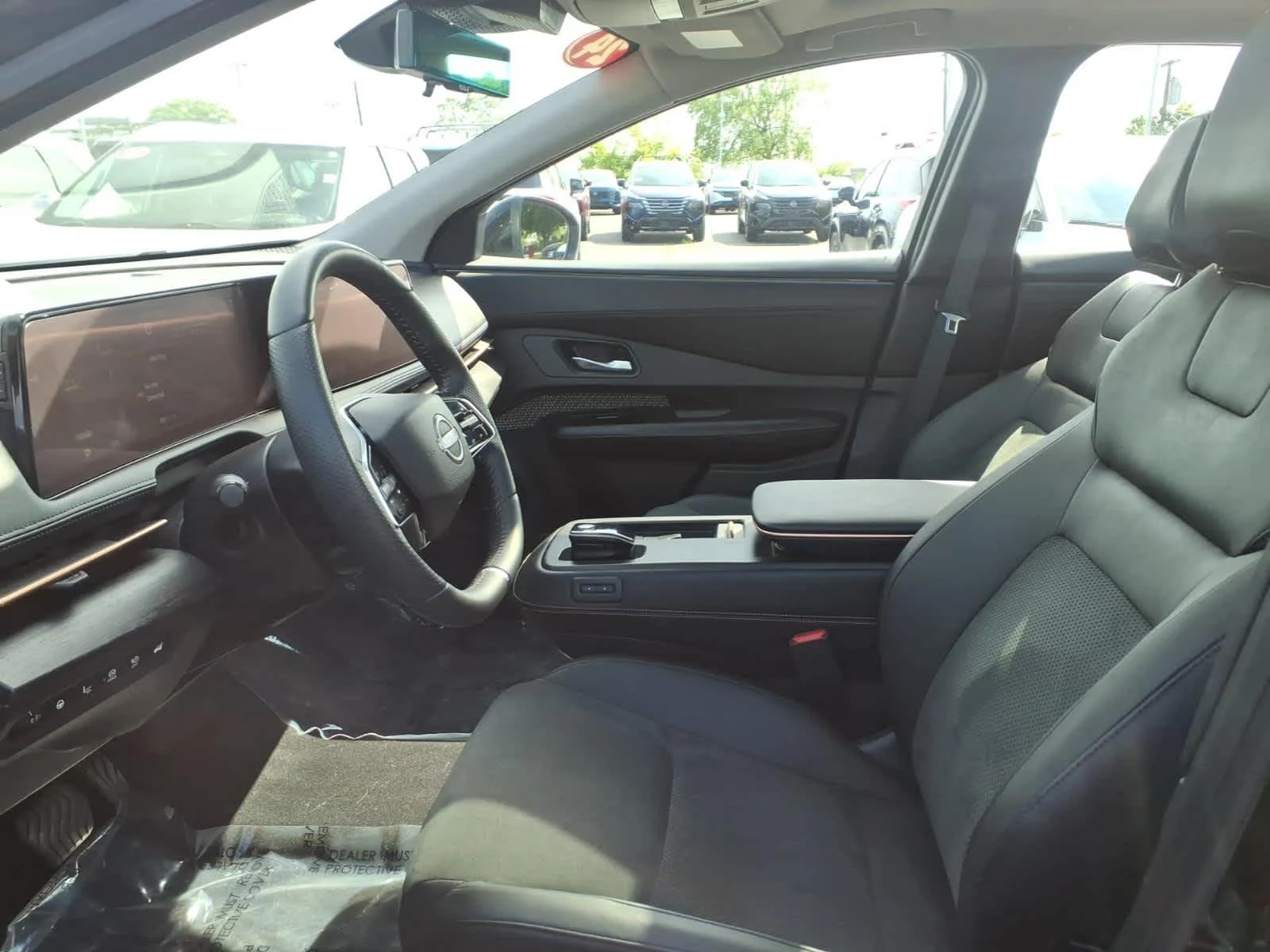 Certified Used 2024 Black Diamond Pearl Nissan EVOLVE+ image 12