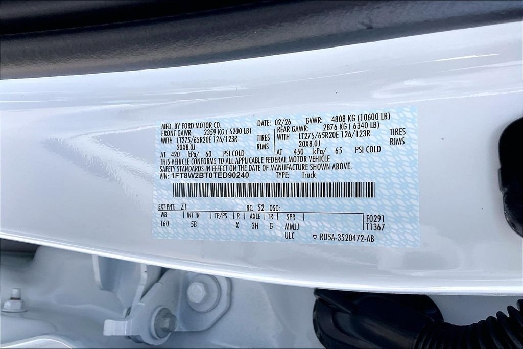 New 2026 Ford Super Duty F-250 Lariat 4D Crew Cab