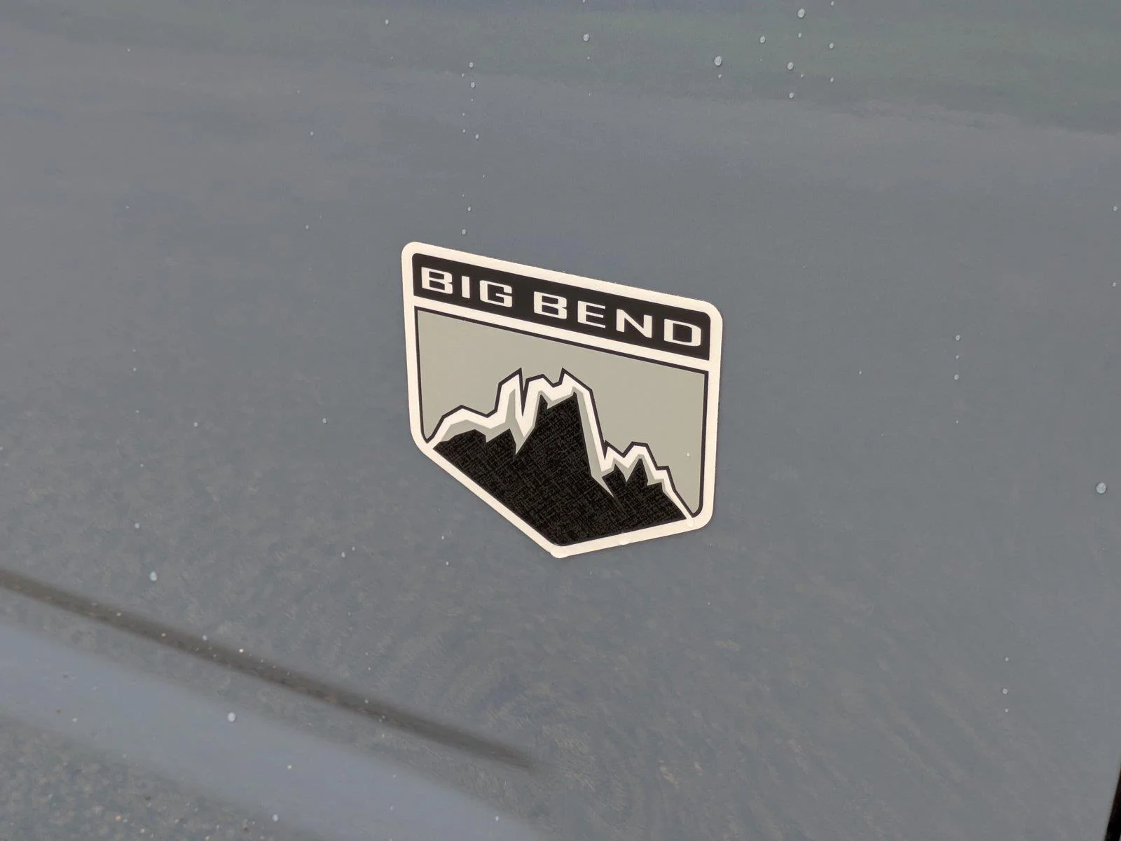 New 2026 Azure Gray Metallic Tri-Coat Ford Big Bend® image 12